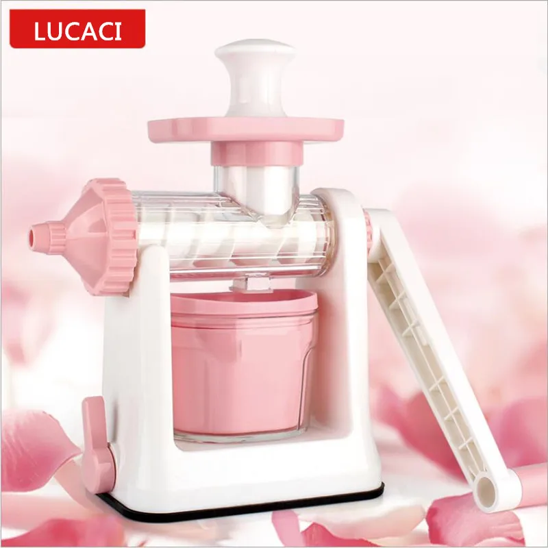 

High Quality Manual Slow Juicer Fruits&Vegetables Juice Extractor Free Shipping