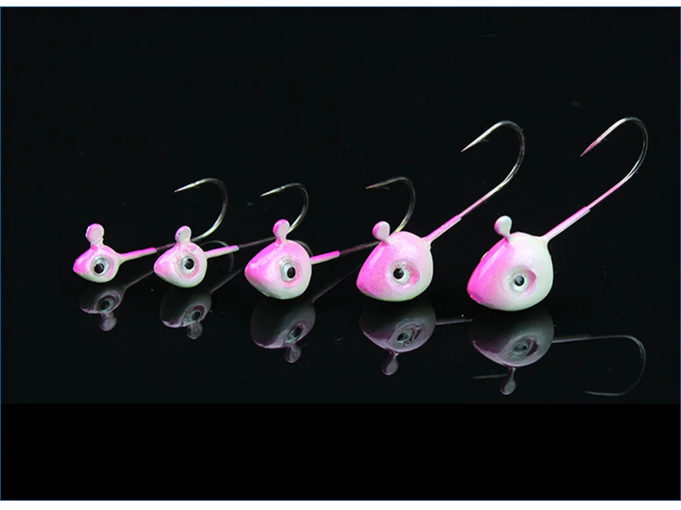 GLUREE-10Pcs-0.512345g-FishHooks-Mini-Lead-Head-Jig-Fishing-Hook-Pink-High-Carbon-Steel-Carp-Fishing-Tackle-Accessories_03