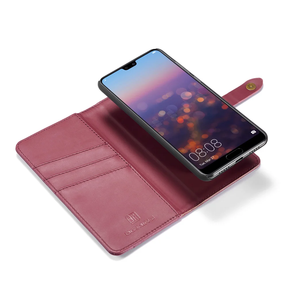 6 1 ''блокнот стиль карты карманные телефонные чехлы для huawei P20 Pro Чехол из