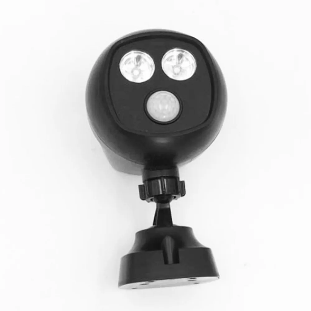 

2LED Wall Lamp Night Light PIR Motion Sensor Waterproof Landscape Light Outdoor Security Light for Garden Patio Gate