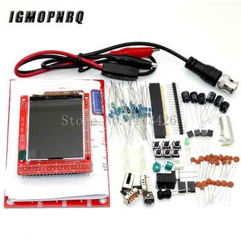 

DSO138 2.4" TFT Digital Oscilloscope Kit DIY 200KHz Tester 1Msps Bandwidth Probe Electronic Production Suite