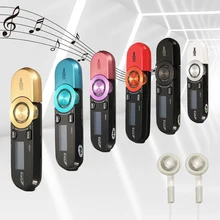 Lcd USB MP3-плеер fm-радиоприемник поддержка 16 Гб микро SD/TF карта с наушниками 6 цветов