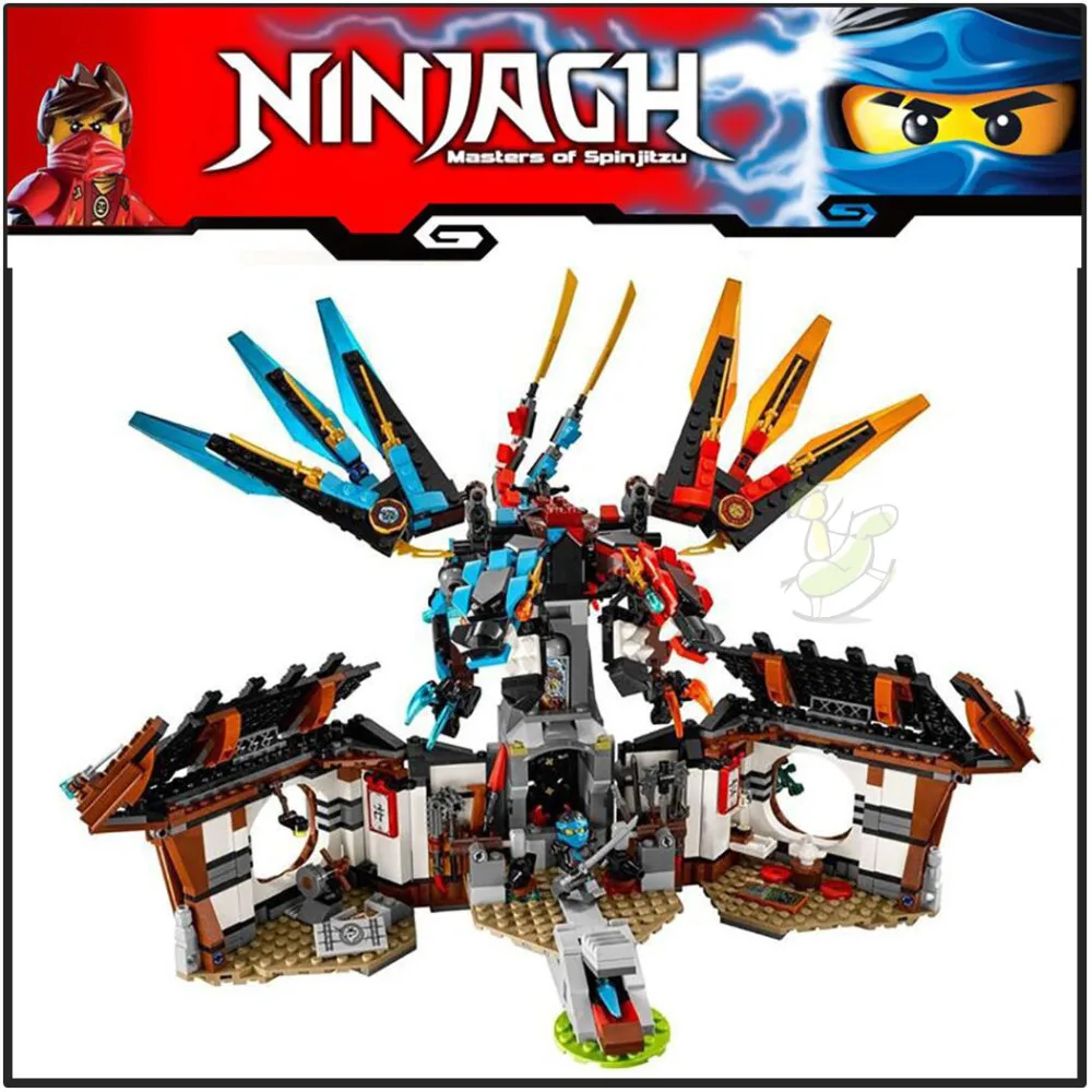 

Building Block Model 06041 Compatible with Ninja Dragon Forging 70627 Figure Bricks Educational Toys For Children