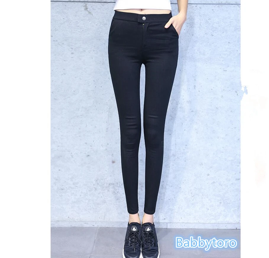 black satin skinny trousers womens