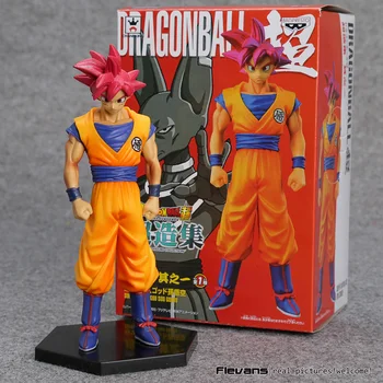 

Anime Dragon Ball Super Saiyan God Son Goku PVC Action Figure Collectible Model Toy 16cm