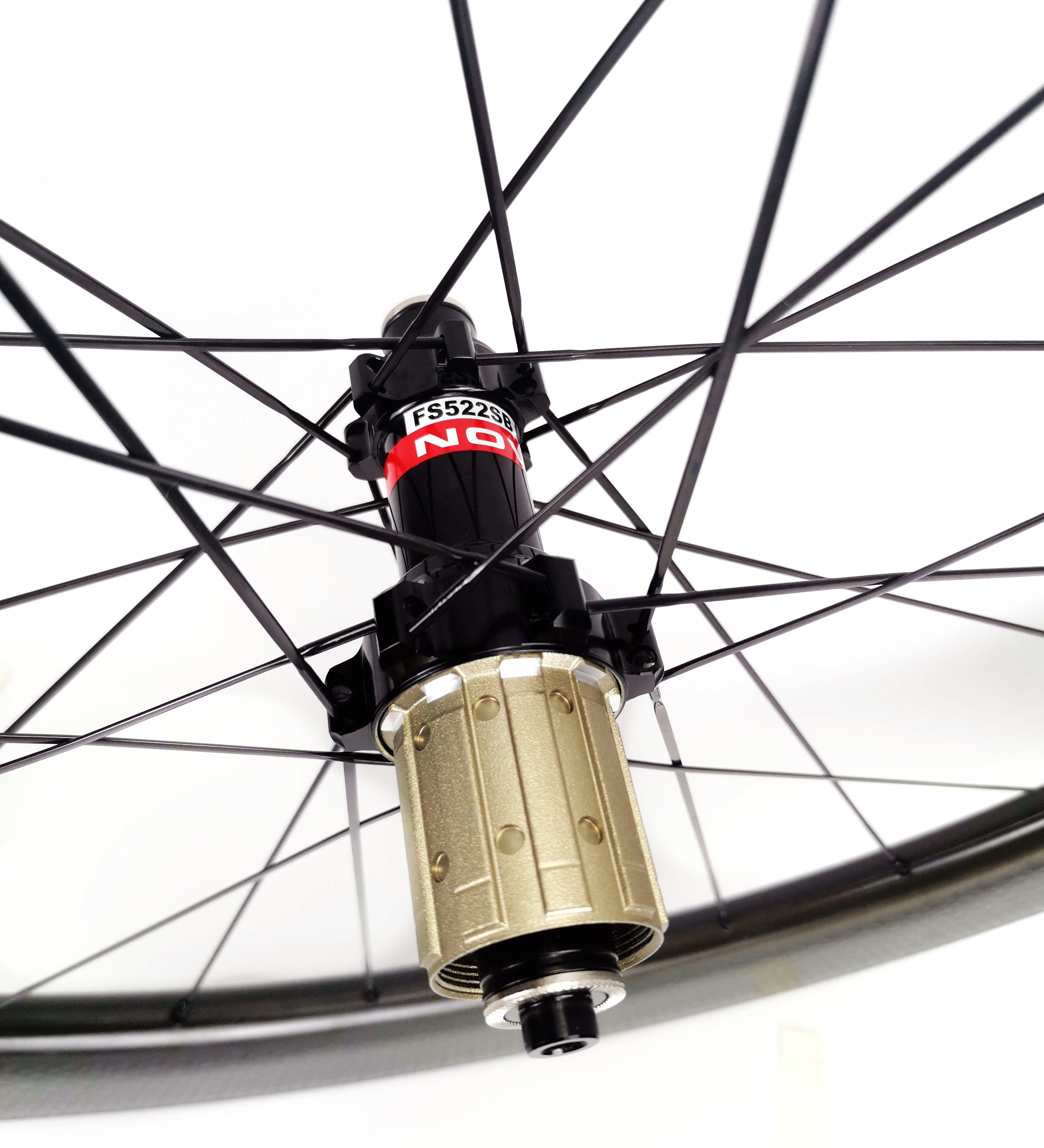 Perfect 700C 80mm depth 25mm width Road carbon wheels  bicyle Tubular/Clincher Dimple surface  carbon wheelset with novatec 511/522 5