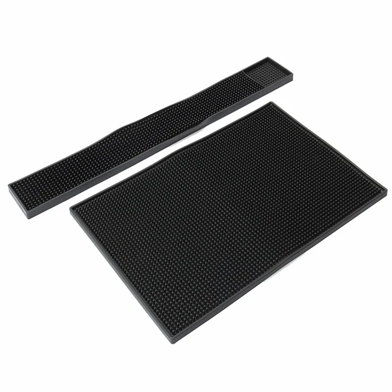 

Rubber Service Bar Mat Heavy Home Bar and Rubber Drip Mats Cocktail Bartender Tea Cup Mug Set