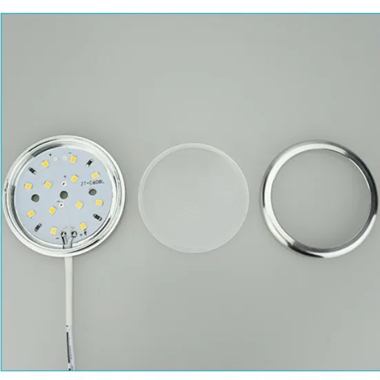 LED تحت إضاءة الخزانات المطبخ خزانة مكافحة الألومنيوم الفضة جولة الصولجان مصابيح 12 فولت خزانة مصباح خزانة الملابس خزانة الإضاءة