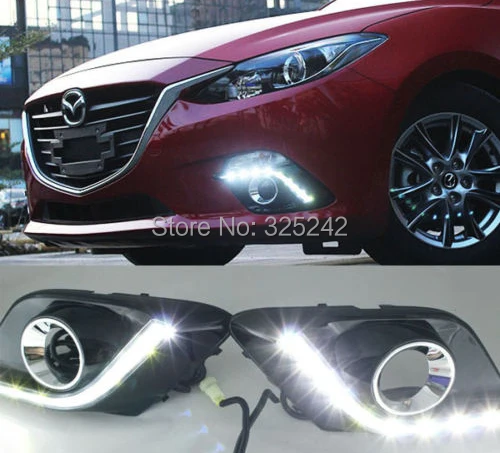 

For Mazda Axela Mazda3 2013-up 3rd generation Mazda 3 Excellent Quality Ultra-bright Led Daytime Running Light DRL led light