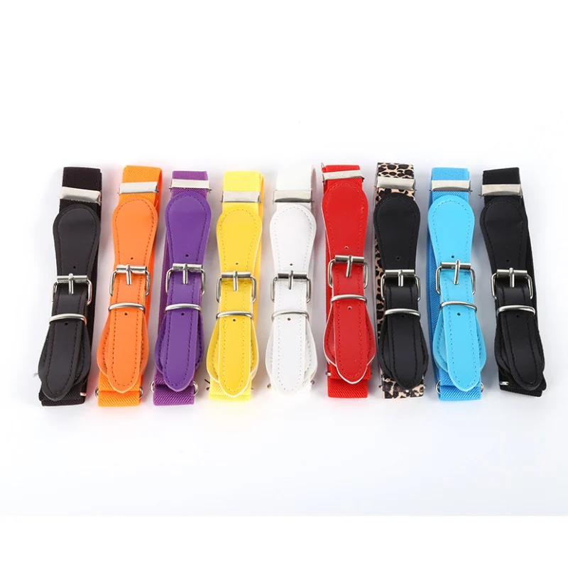 

Candy Color Kids Children Boys Girls Wide Elastic Stretch Waist Belt Waistband