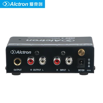 

Alctron MX-4 mini preamplifier Ultra-Compact Old-fashioned Phono Preamplifier, transistor amplification, noise reduction circuit