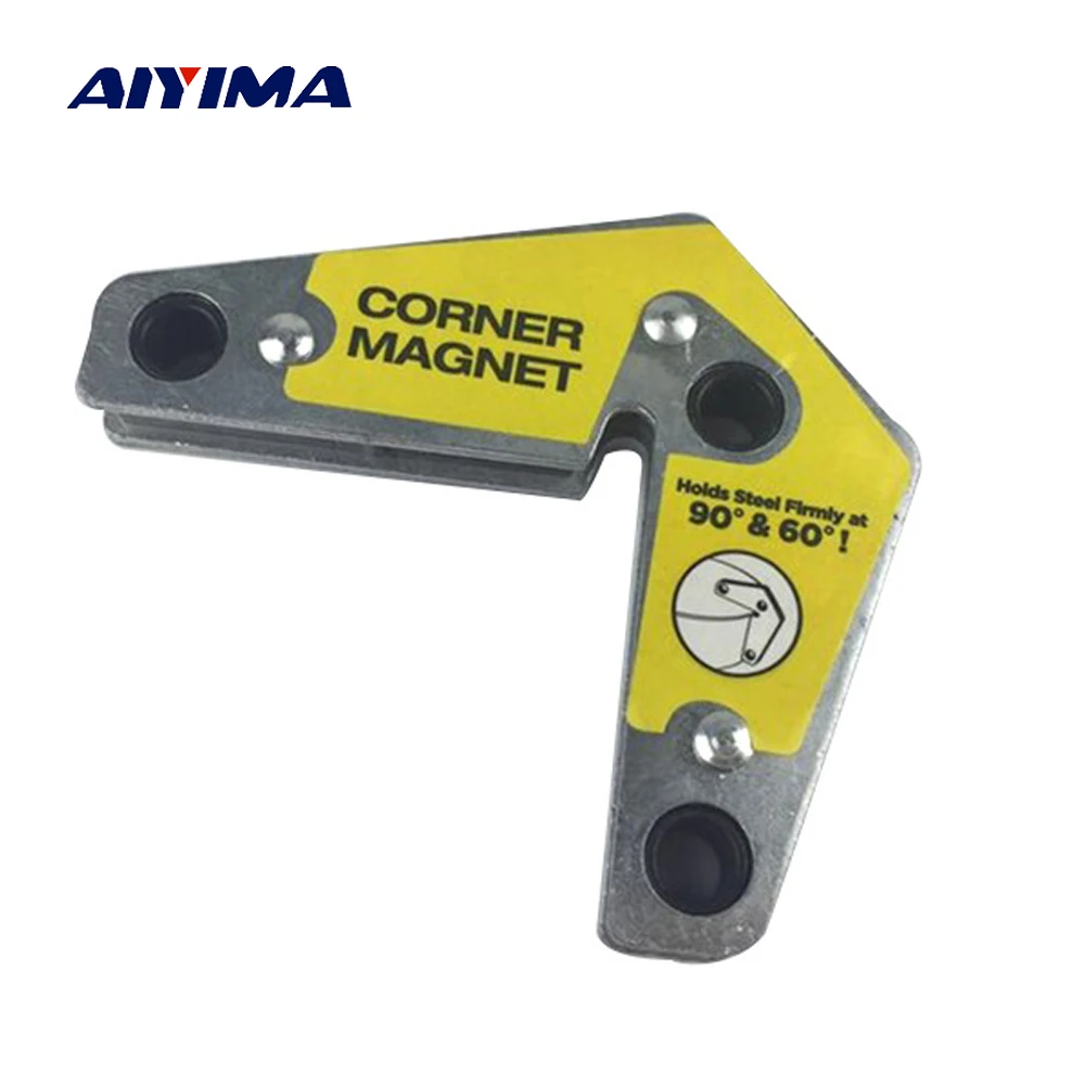 

AIYIMA 1 Pc Multi-angle Dual-use Welding Fixator Neodymium Magnetic Clamp Mini Welding Magnet For Holding