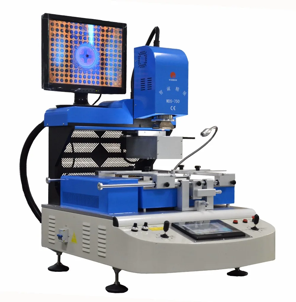 BGA rework station WDS-750 high-function led module repair machine with infrared heater