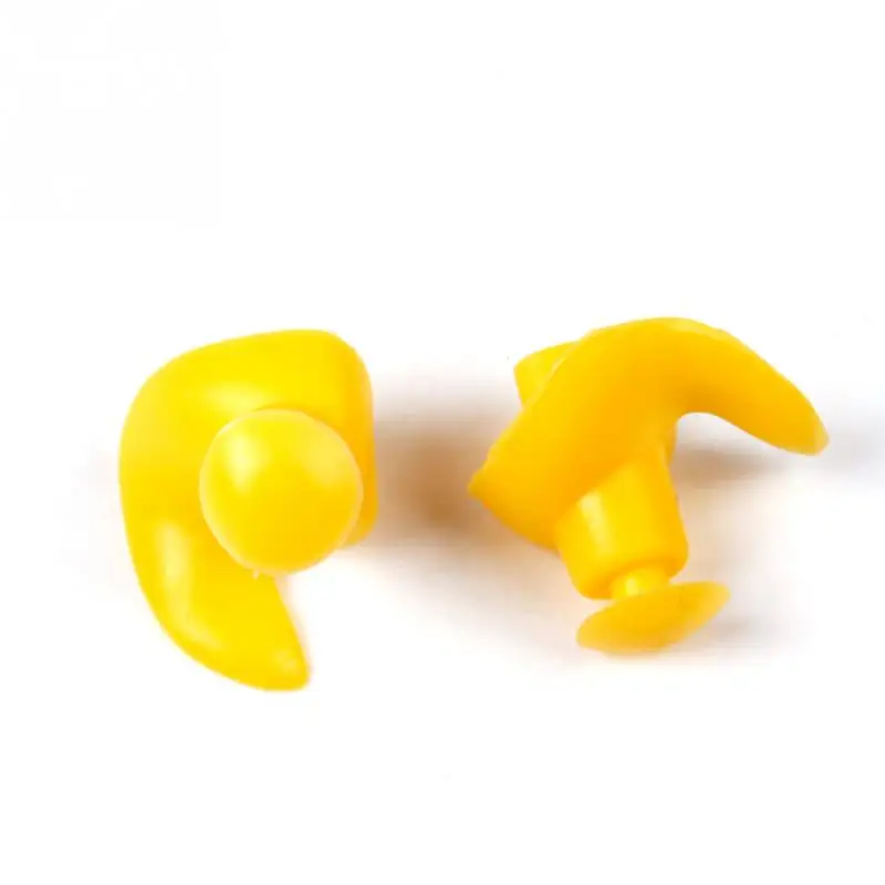 1 Pair Soft Ear Plugs Environmental Silicone Waterproof Dust-Proof Earplugs Diving Water Sports Swimming Accessories