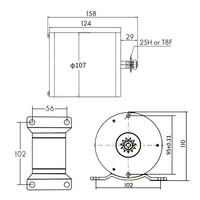 YALU MY1020 BLDC BM1109 800W 36V Electric Bicycle Scooter Kit Motors Brushless Driver DC Motor for Battery Powered Ride on Toys 6