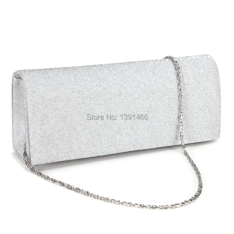 silver clutch bag prom