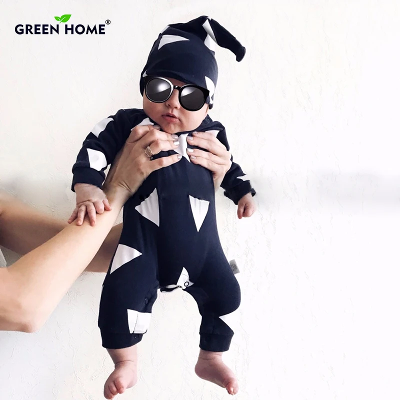 Navidad Baby Rompers Ropa Bebe 100% algodón mameluco infantil recién nacido 0-18 m bebé Niñas Ropa Jumpsuit Romper ropa de bebé