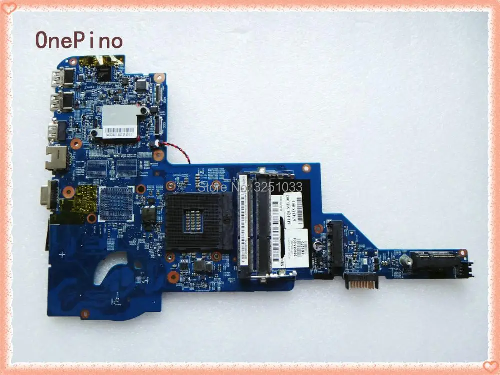 669085-001 для HP DM4 DM4-3000 DM4T-3000 ноутбук 48.4QC05.011 Материнская плата ноутбука DDR3 HM65 100% тестирование