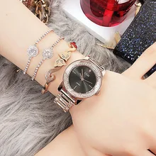 Luxury Crystal Dial Qaurtz Ladies Watch Fashion Lovers' Watches Creative Women Watches Bracelet Relogio Feminino Dropshipping Luxury Crystal Dial Qaurtz Ladies Watch Fashion Lovers' Watches Creative Women Watches Bracelet Relogio Feminino Dropshipping