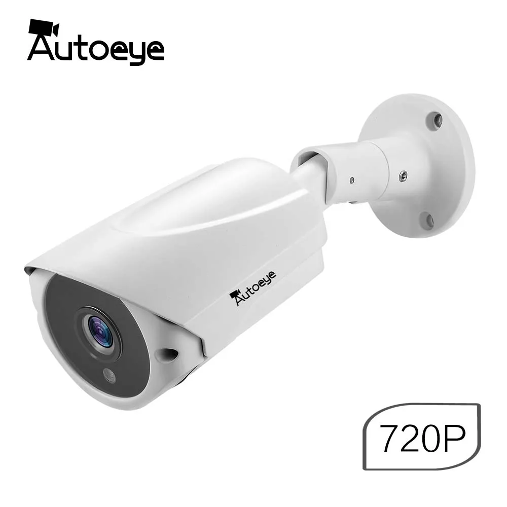 Autoeye POE IP Camera PoE 720P font b Outdoor b font Network Security Camera 30M Infrared