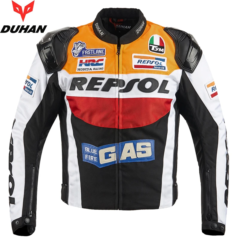 Autumn DUHAN cross-country REPSOL motorcycle riding jacket men motorbike jackets personality sports motor clothes of oxford