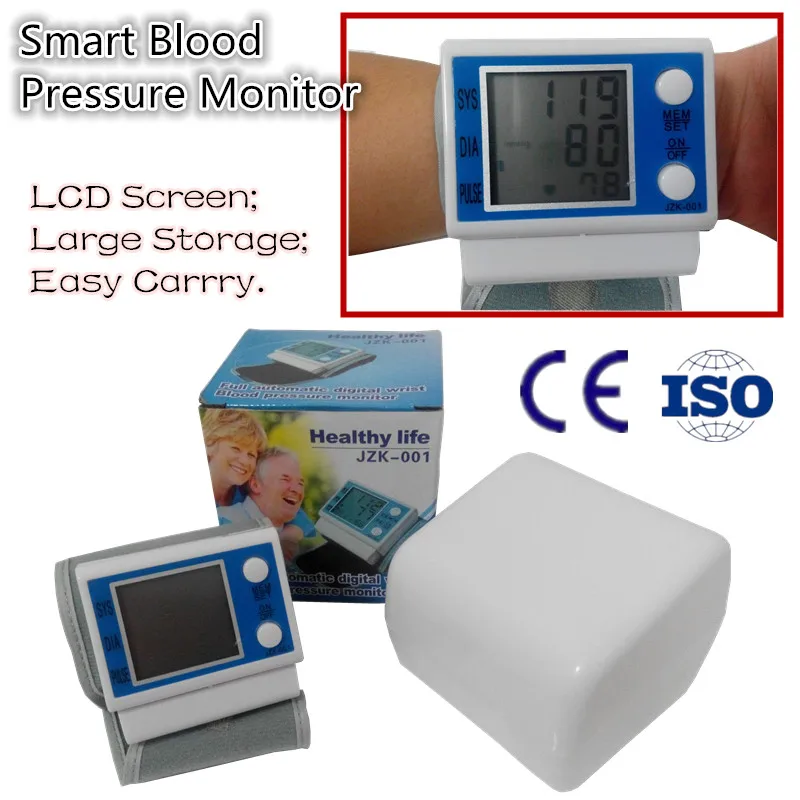 

diagnostic-tool Health Care Sphygmomanometer Home Automatic Tonometer Wrist blood pressure monitor portable BP Meter