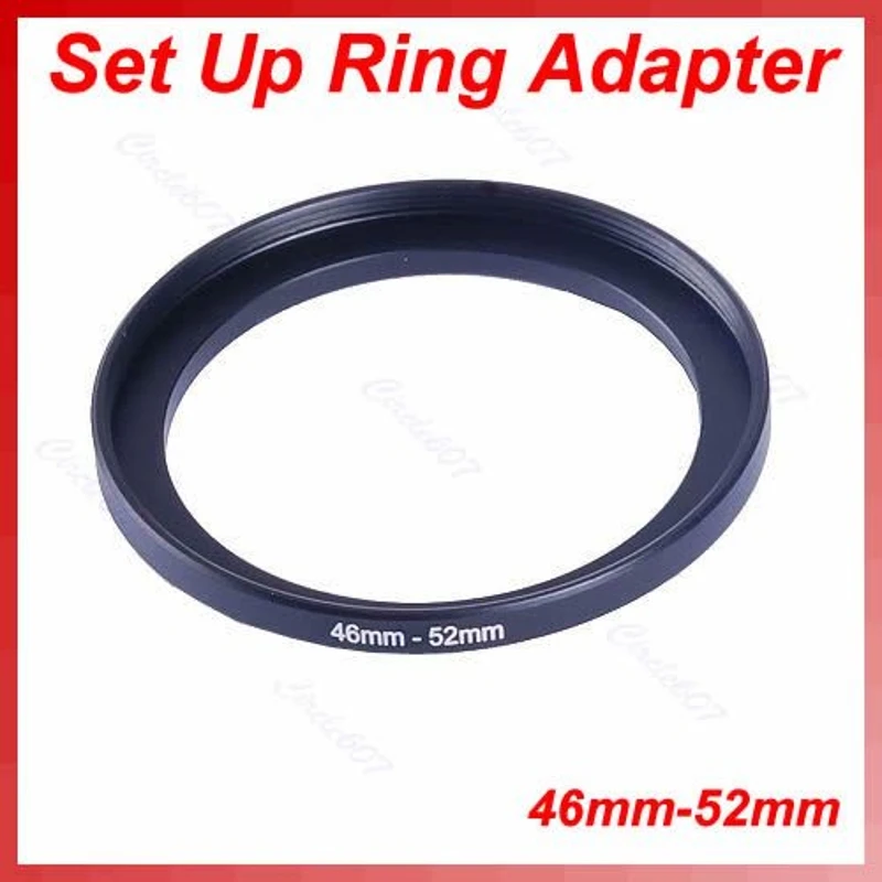 

NEW Metal 46mm-52mm Step Up Lens Filter Ring 46-52 mm 46 to 52 Stepping Adapter