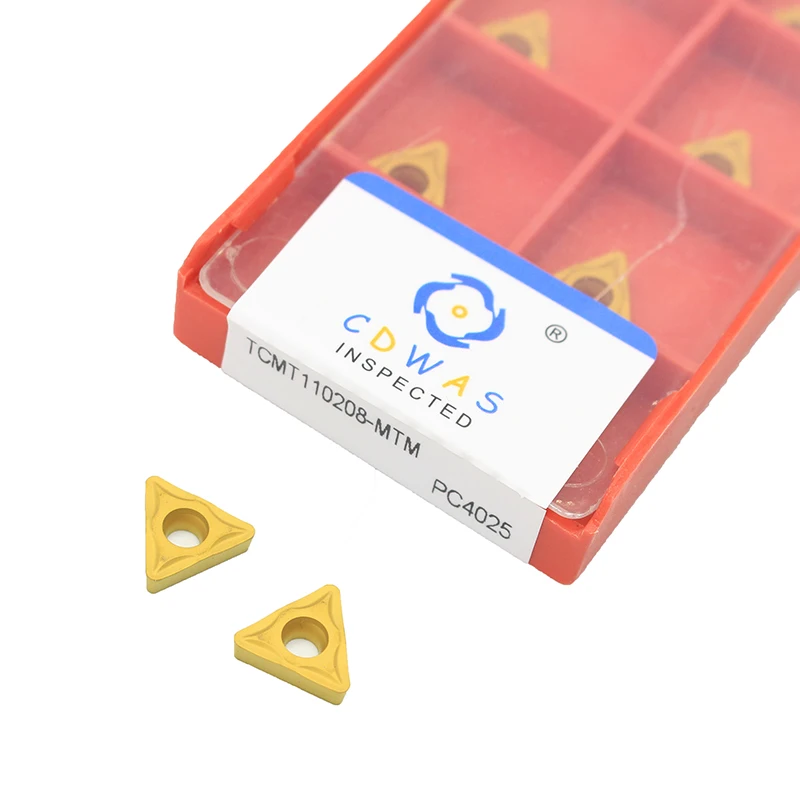 

TCMT110208 MTM PC4025 Carbide insert Internal Turning Tools Lathe cutter Tool turning insert For processing steel parts
