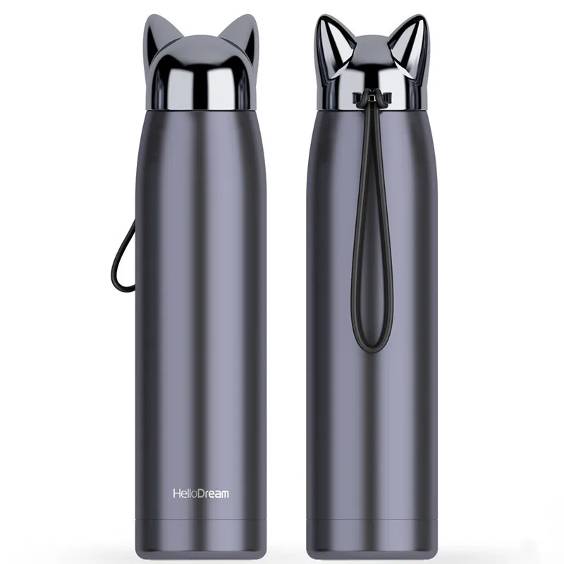 cat thermos flask