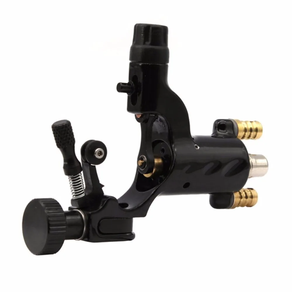 Günstige Schwarz Libelle Rotary Tattoo Maschine Professionelle Shader Und Liner Verschiedene Elektrische Tattoo Motor Gun für Körper Kunst
