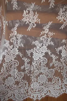 

Off White Chantilly Lace Fabric