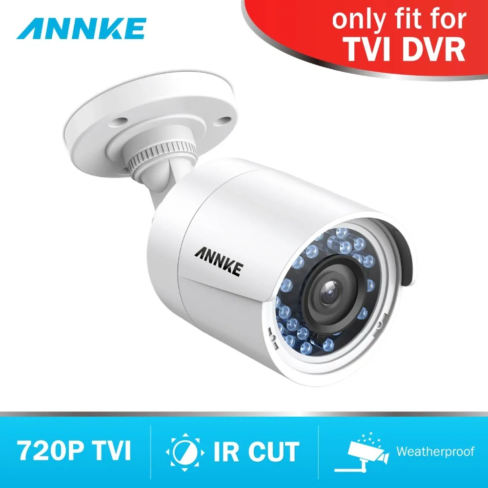 

ANNKE 720P 100W HD-TVI Bullet Weatherproof Outdoor Camera 1pcs Kit Infrared Night Vision CCTV Security Video Surveillance System