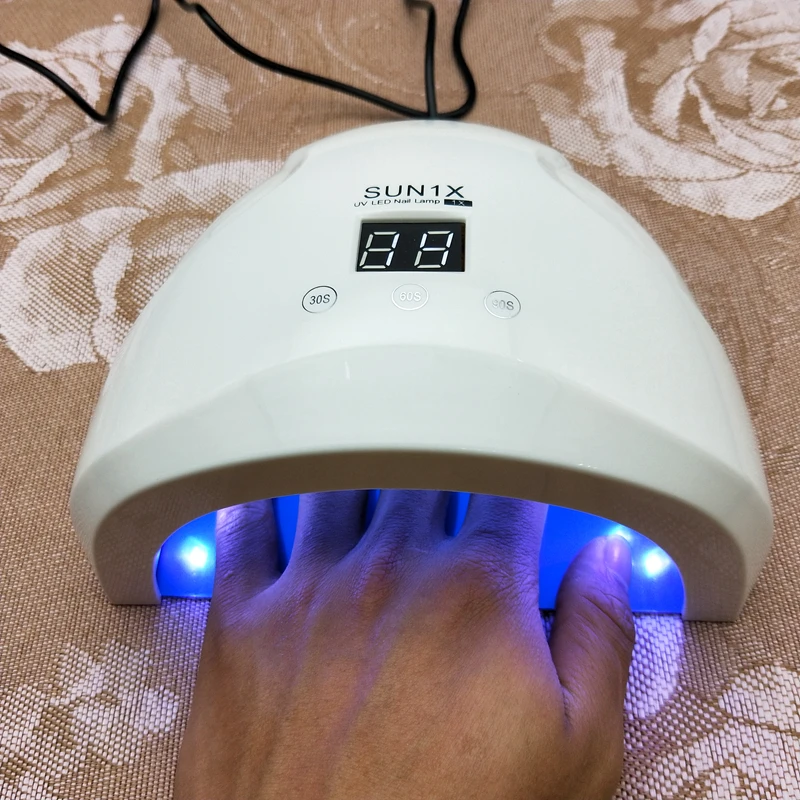 SUN1 36W UV Nail Lamp LED Lamp Nail Dryer For All Gels Polish Infrared