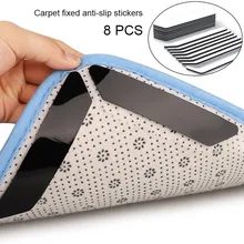 8 шт./компл. многоразовый коврик Стикеры для коврового покрытия сцепление пол анти-скользящиая лента из ПВХ TB распродажа