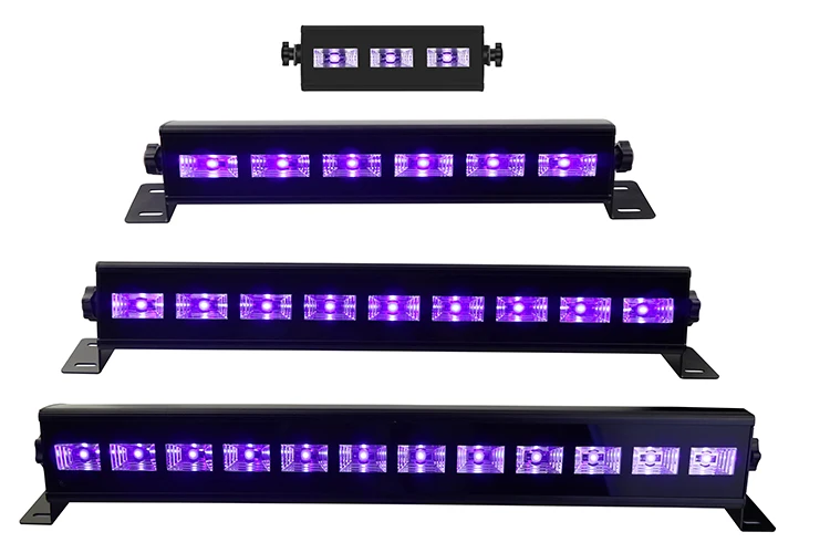 UV stage light LED violet dj laser light club disco lighting for Halloween party purple par stage effect lights (1)