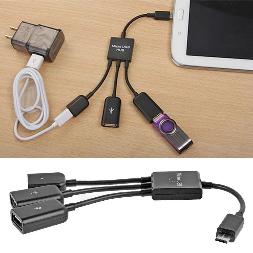 Переходник для подключения телефона. Micro USB OTG Hub. Micro USB OTG Hub 2 с зарядкой. Юсб хаб с разъемом микро юсб. Адаптер удлинитель микро юсб флешки.