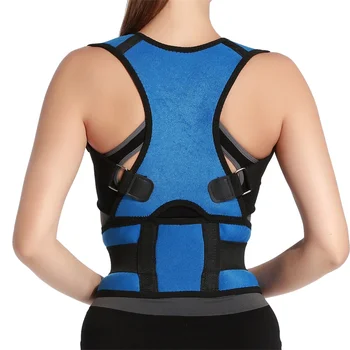 Blue Posture Corrector Back Brace Medical Back Braces Support Size S M L XXL For Man Women orthopedic back posture corrector
