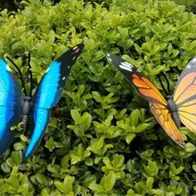 40 см Моделирование Бабочка Садоводство украшение бабочка свадьба макет сцены зеленый сад Туризм область наружное украшение