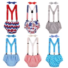 Комплект из 3 вещей), симпатичный комплект для малышей; комплект одежды для мальчиков и девочек День рождения костюм для Cake Smash летняя фотосъемки с изображением окна во французском стиле костюм для съемок для маленьких мальчиков Одежда для детей