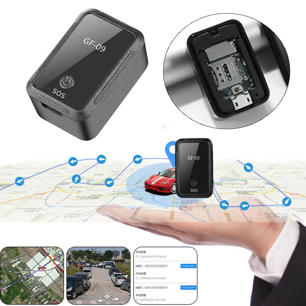 Мини GPS трекер GF09 устройство для отслеживания личных объектов GF 09|GPS-трекеры| |