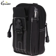 Gemeer поясная сумка повседневная сумка кошелек мобильный чехол для телефона для Iphone 6 6s Plus samsung Note 2 3 4 тканевая Мужская маленькая сумка