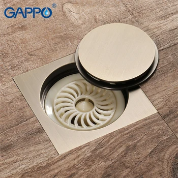 

GAPPO Drains bathroom shower floor drain bath shower drain strainer anti-odor bathroom floor cover stopper