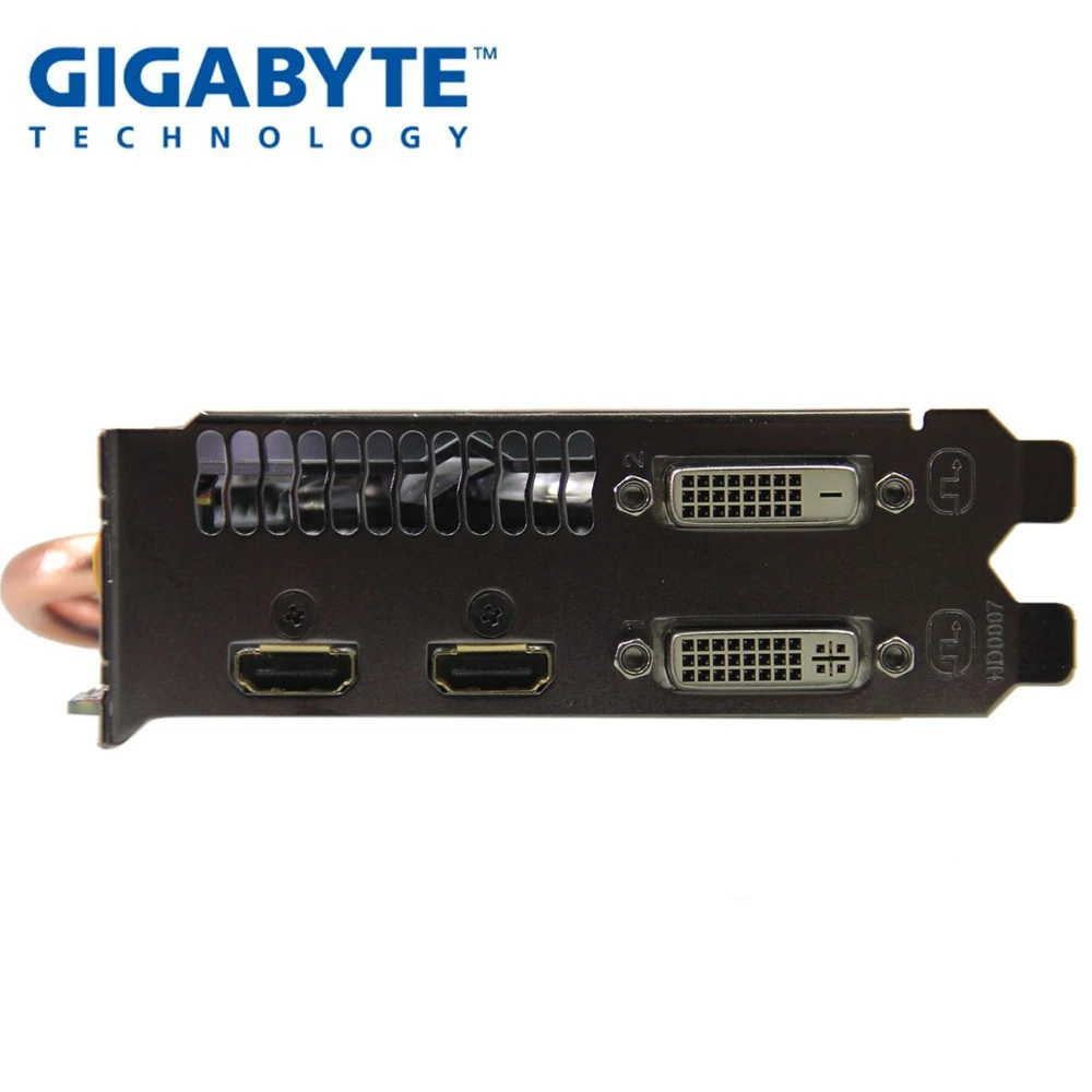  USED Gigabyte GTX 750 TI 2G WINDFORCE Graphics Card Dual Fan Cooling Dual DVI Dual HDMI Interface F