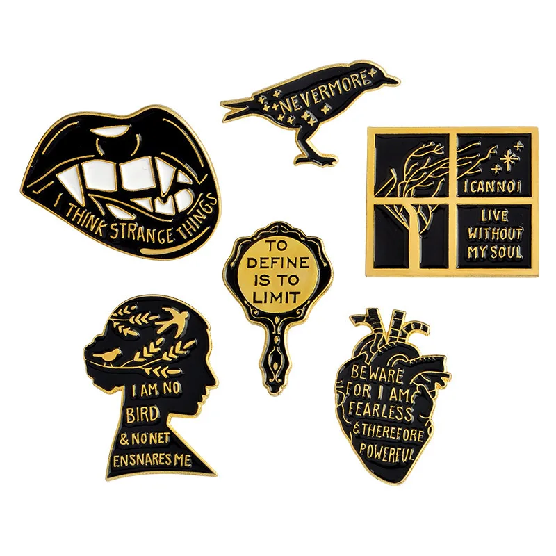 

Creative Lark Heart Lips Brooches Women Cute Party Casual Pins Jewelry Coat Dress Shirt Accessories Lapel Pins Friends Gifts