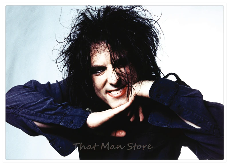 Музыкальная рок группа The Cure белый постер из крафт бумаги для гостиной столовой
