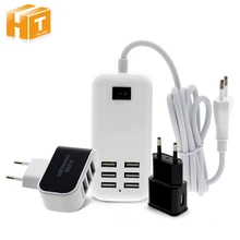 USB Питание адаптер DC5V 2A ЕС Plug/США Plug Универсальный Зарядное устройство 1/2/3/6 Порты