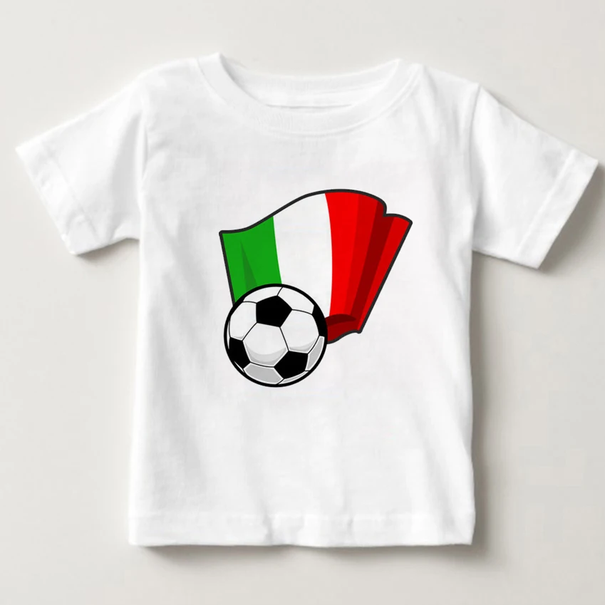 

Football children T-shirt boy and girl summer cotton T-shirt football sports breathable clothing boy football print jacket