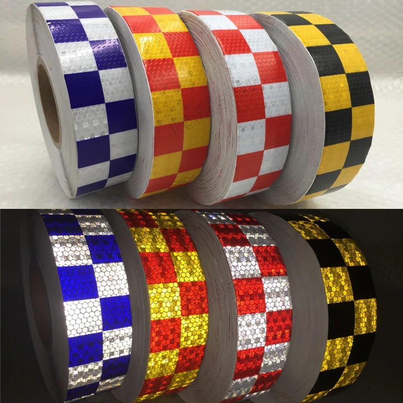 20Roll Wholesale Express Arrow Safety Warning Conspicuity Reflective Tape Marking Film Sticker