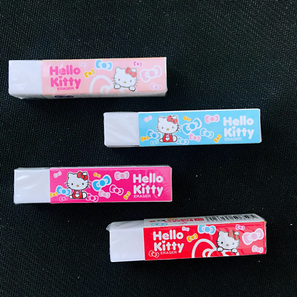 1X Kawaii рисунок «hello kitty» резиновый карандаш ластик коррекции школьные канцелярские принадлежности Студент Канцелярские Дети рекламный