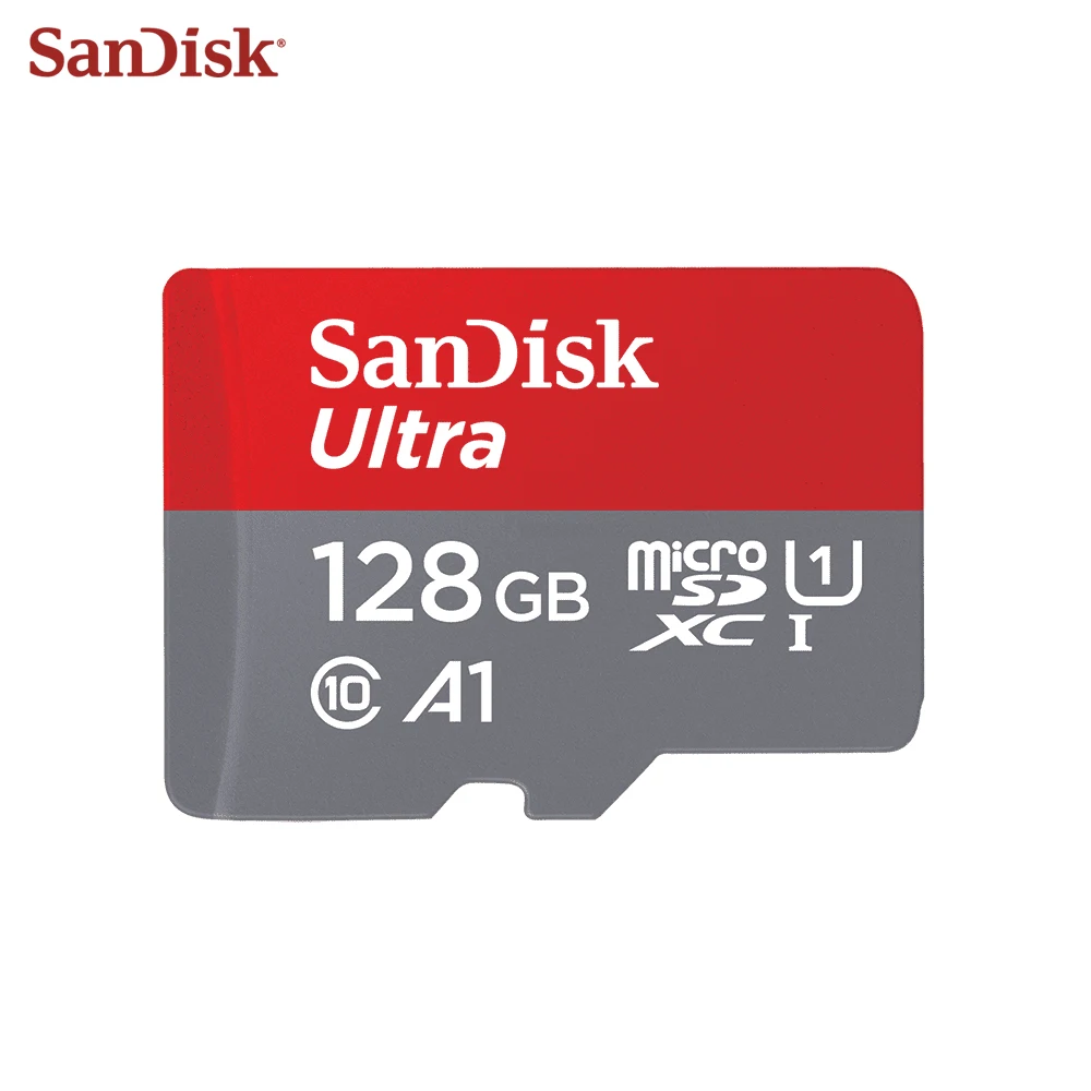 Новое поступление двойной флеш-накопитель Sandisk Micro SD карты A1 64 Гб 128 200 256 100 МБ/с. оригинальную карту TF 16 Гб оперативной памяти, 32 Гб встроенной памяти до 98 МБ/с. слот для карт памяти